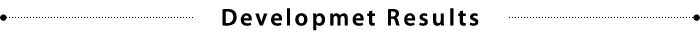 Developmet Results